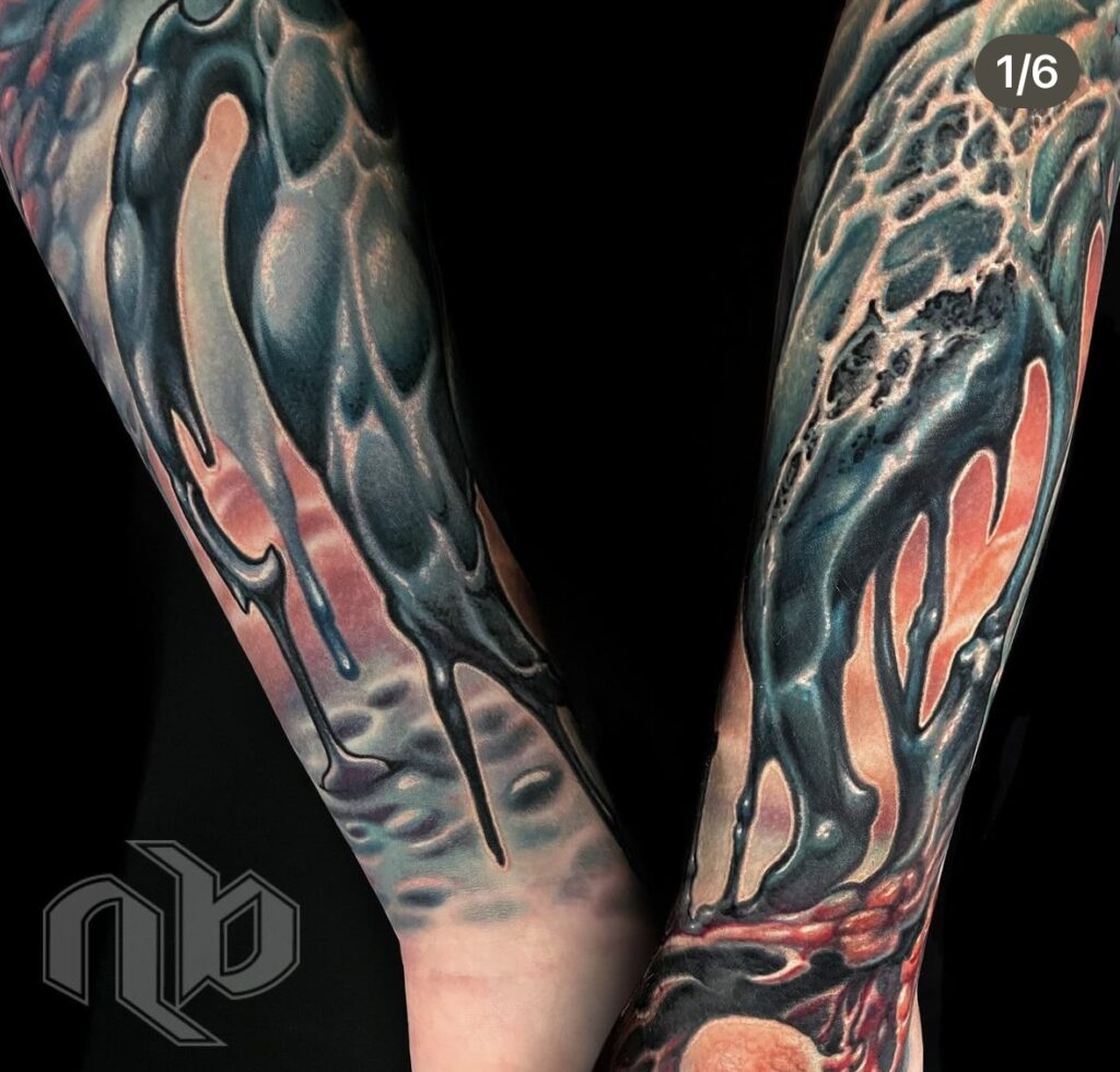 Nick Baxter Tattoos