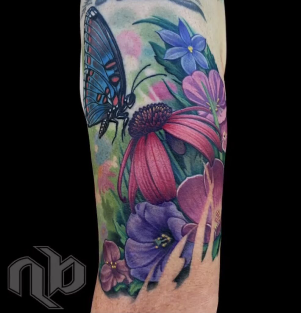 Nick Baxter Tattoos